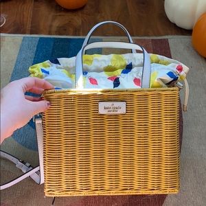 Kate Spade Wicker Purse